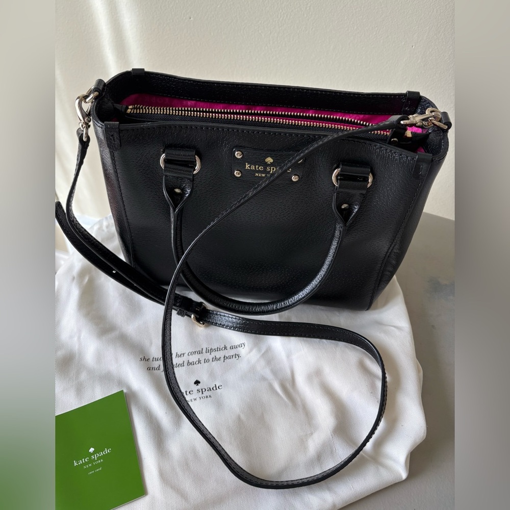 The Kate Spade Women Wellesley Quinn Leather Purse - Picture 8 of 9